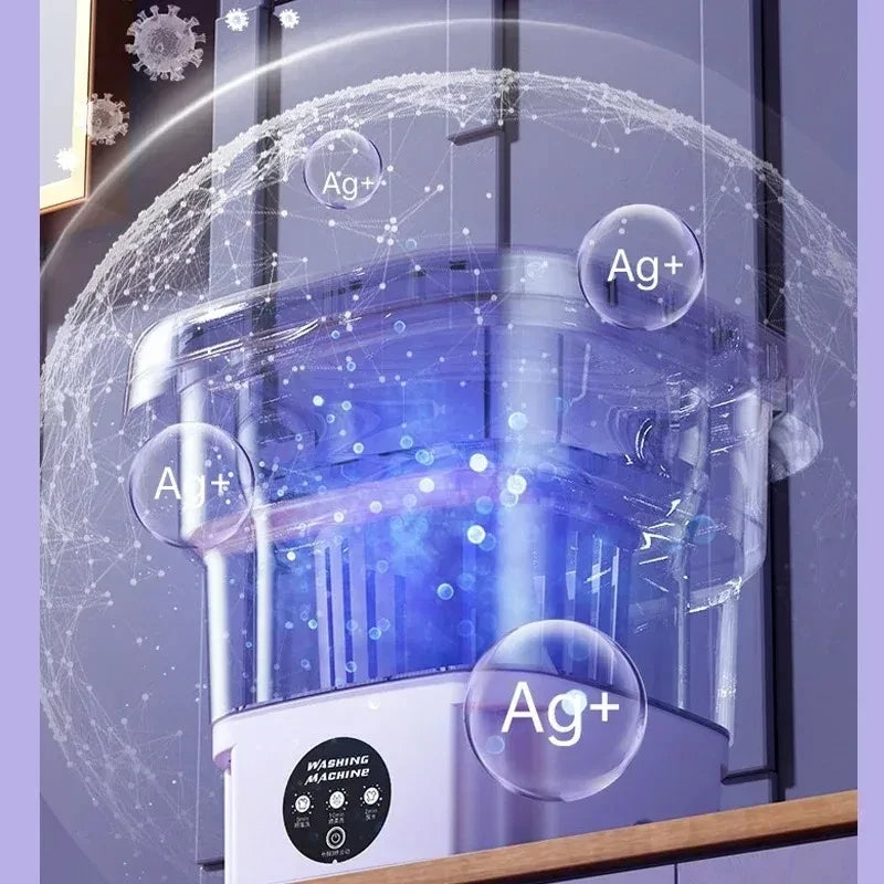 Portable Foldable Mini Washing Machine