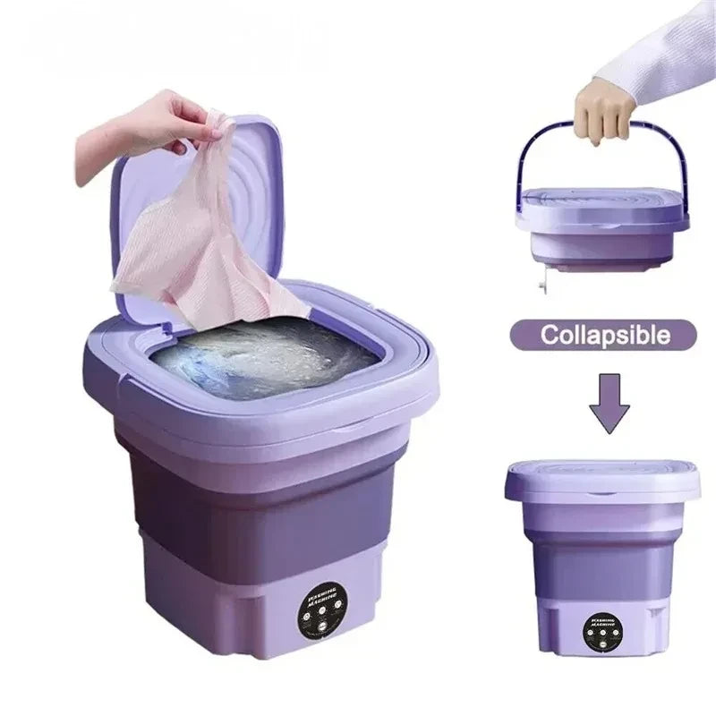 Portable Foldable Mini Washing Machine